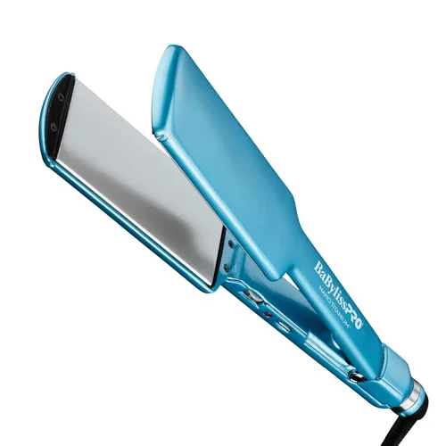 Miniatura 11 de BabylissPRO Nano Titanium Ultra-Thin Hair Straightener, Professional Flat Iron, 5-Inch Extended Plates for Faster Straightening, for All Hair Types