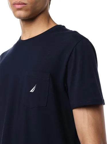 Miniatura 3 de Nautica Camiseta de manga corta con cuello redondo y bolsillo para hombre