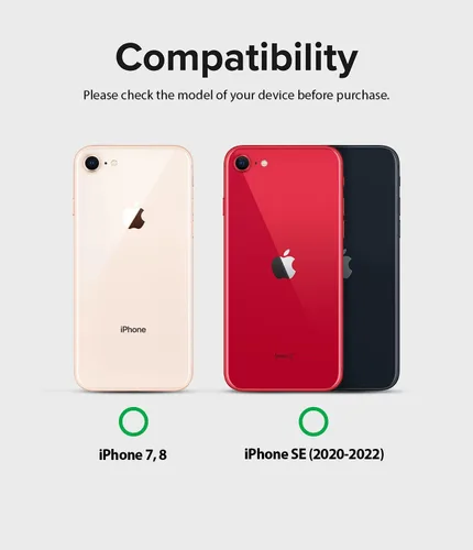 Miniatura 2 de Ringke Onyx - Funda protectora compatible con iPhone SE 5G (3ª generación, 2022), resistente, duradera, a prueba de golpes, de poliuretano marino