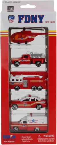 Miniatura 3 de Set de 5 vehículos para regalo Daron por FDNY