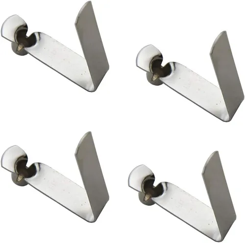 Miniatura 12 de UP100 50 clips de un solo botón de 0.118 in, 0.157 in, 0.197 in, 0.236 in, 0.276 in, 0.315 in, 0.354 in, clip de resorte a presión, clips de resorte