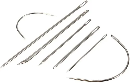 Miniatura 3 de Vitoki Vitoki - Kit de agujas de coser a mano resistentes para tapicería del hogar, alfombras, reparación de lona de cuero, paquete de 7