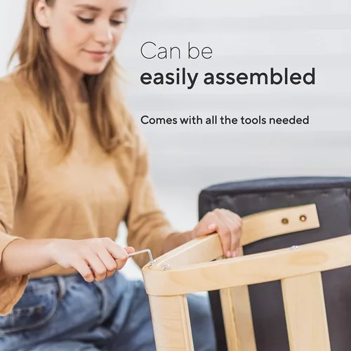 Miniatura 6 de Silla ergonómica de rodillas con acolchado extra, soporte de postura, cómoda silla de escritorio, taburete mecedor en ángulo y asiento