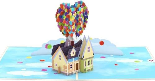 Miniatura 4 de Lovepop Tarjeta desplegable diaria para ella y él – Tarjetas de felicitación 3D de Disney y Pixar para niños, niñas, hombres y mujeres – Mi aventura