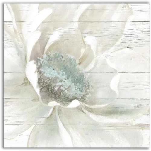 Miniatura 11 de Wexford Home Azul Blanco Lienzo decorativo para pared, envuelto en galería, 10 x 10 pulgadas, azul blanco i
