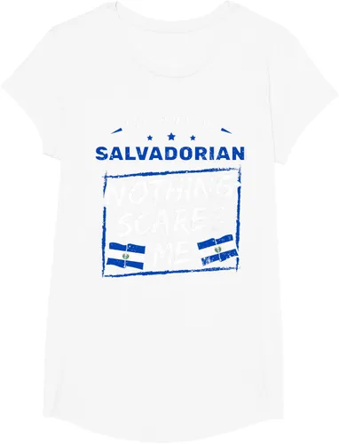 Miniatura 29 de Camiseta con la bandera de raíces salvadoreñas de El Salvador My Wife Is Salvadoran Roots, Negro