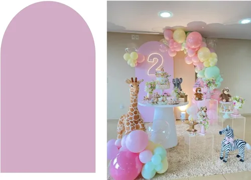 HUAYI Cubierta de fondo de arco violeta lavanda para fiesta de cumpleaños, boda, baby shower, decoración de paneles, cubierta de fondo de Chiara,