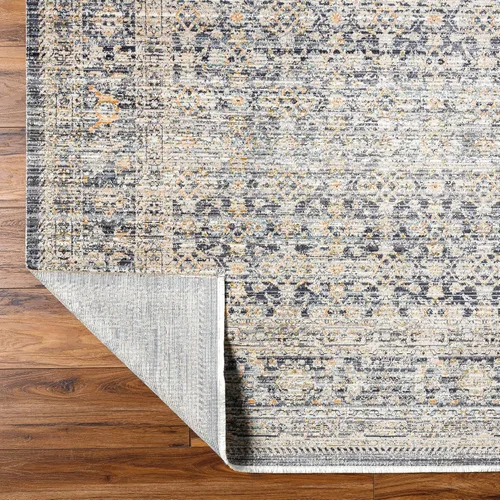 Miniatura 6 de Livabliss x Becki Owens Margaret Alfombra de Pasillo Vintage Lavable para Exteriores, 2'7" x 7'3", Gris/Carbón, (7' y menos)