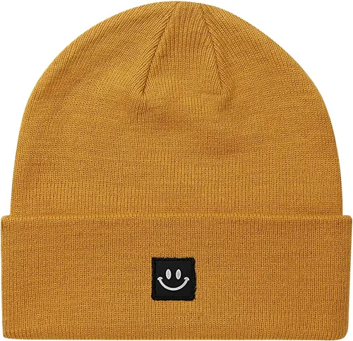 Miniatura 2 de 55cube Gorro de punto con cara sonriente unisex