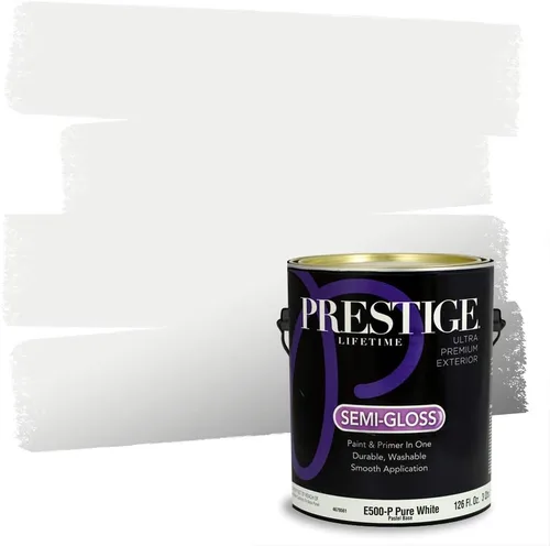 Miniatura 81 de PRESTIGE Pintura exterior e imprimación en uno, bingo, satén, 1 galón
