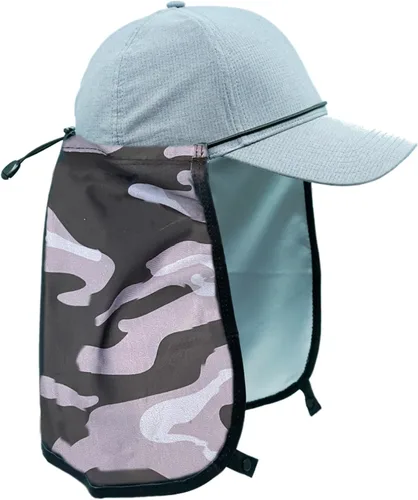 Sprigs Accesorio de protección solar para sombrero con SPF 45+ y tela refrescante