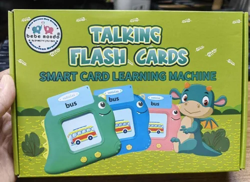 Miniatura 2 de Juguetes Montessori para niños de 1, 2, 3 años, tarjetas flash parlantes para niños pequeños, regalo de cumpleaños de niño y niña, 224 tarjetas