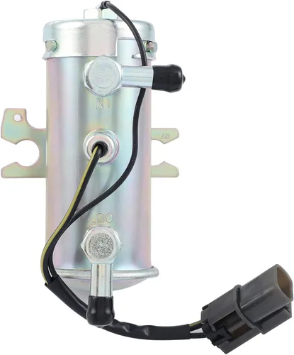Miniatura 4 de Bomba de combustible universal eléctrica de 24 V para motores diésel de gasolina - Estilo en línea plateado, para tractor, barco, coche clásico