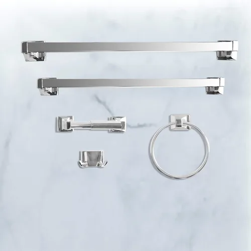 Miniatura 3 de SENTO - Juego de accesorios de baño clásicos para bodega, juego de accesorios de baño de metal resistente para montar en la pared, incluye gancho