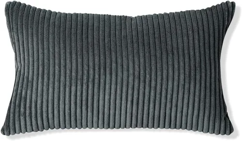 Miniatura 381 de Artscope Fundas de Almohada de Pana a Rayas Acogedoras Súper Suaves Decorativas Cuadradas Fundas de Cojín para Sofá Sillón Dormitorio Decoración