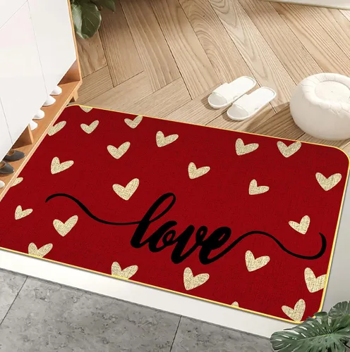 Miniatura 8 de AUSTAB Alfombras divertidas de bienvenida Por favor, quítese los zapatos Alfombra para entrada personalizada para interiores y exteriores Alfombra