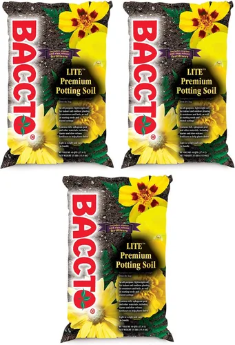 Miniatura 12 de Michigan Peat 1440 Baccto Lite Premium - Tierra para macetas para jardinería interior y exterior, inicio de semillas, propagación y más, bolsa de 40