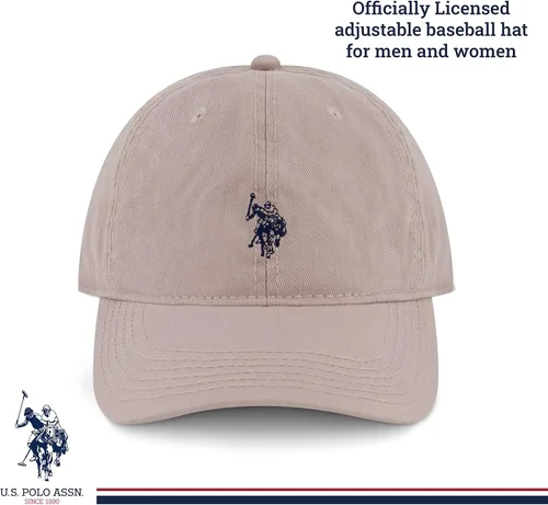 Miniatura 2 de U.S. Polo Assn. Small Polo Pony Logo Baseball Hat, 100% Cotton, Adjustable Cap