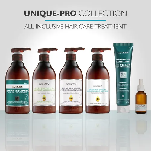 Miniatura 7 de Saryna Key Champú anti-escéptico - Tratamiento fortalecedor para la fuerza del cabello fino y fino - Champú natural con aceite de karité y aceite