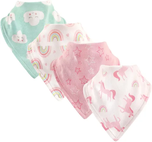 Miniatura 3 de Luvable Friends Unisex Baby Cotton Bandana Bibs