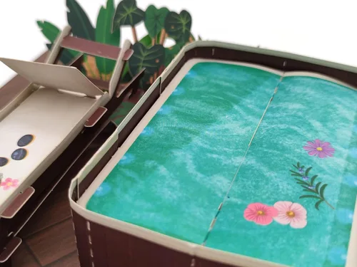 Miniatura 2 de ASVP Shop Tarjeta emergente 3D de Spa Break - Perfecta para ocasiones especiales, cumpleaños, tarjetas de felicitación para papá, tarjeta hecha a