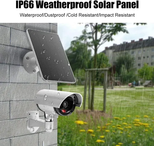Miniatura 3 de Cargador de panel solar - Resistente a la intemperie, panel solar de 4 W 5 V, montaje en pared, panel de carga solar de baja potencia, impermeable
