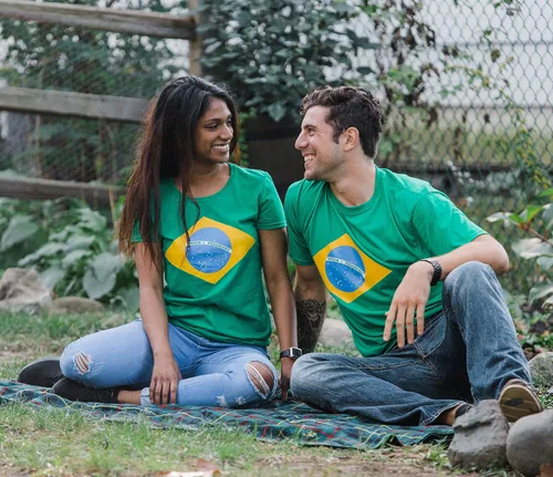 Miniatura 5 de Nations of The World Camiseta unisex con símbolo de la bandera del orgullo nacional para hombre o mujer