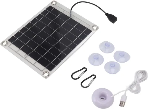 Miniatura 4 de Humidificador de niebla solar, ahorro de energía, panel solar portátil, humidificador de agua USB, niebla, ambientador, herramienta para el hogar