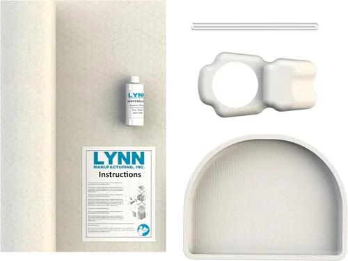 Miniatura 2 de Lynn Manufacturing Kit de cámara de combustión de repuesto, Burnham V1, 8202211, 8202701 y 8202210, 1064