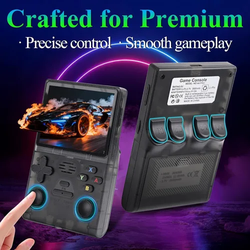 Miniatura 6 de Retrosnap - Consola de juegos portátil 2026, consola retro Snap Gaming Pro con 14 emuladores, más de 20000 juegos precargados, pantalla IPS de 3.5