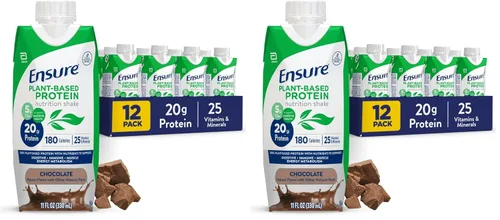 Miniatura 11 de Ensure Batido nutricional de vainilla con proteína vegana a base de plantas I Sin gluten I Sin lácteos I Batido sin soja I Paquete de 12