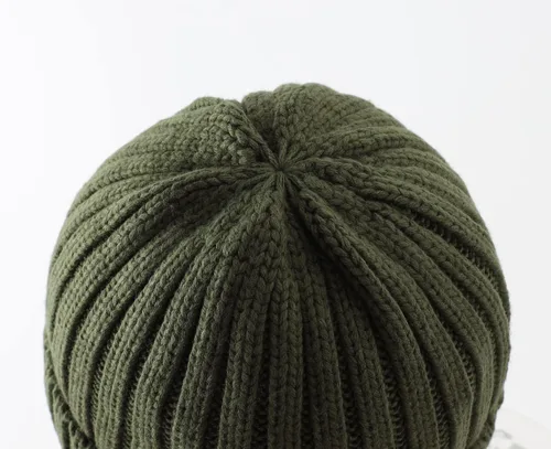Miniatura 4 de Home Prefer Gorro de invierno para hombre, con forro polar de lana, gorro de punto cálido