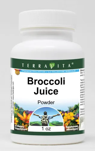 Polvo de jugo de brócoli (1 oz, ZIN: 519349)