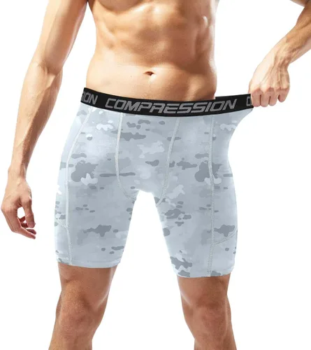 Miniatura 3 de Holure - Pantalones cortos de compresión para hombre, 3