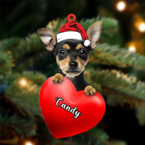Miniatura 156 de Adornos de Navidad personalizados para perros, nombre personalizado, adorno de Malamute de Alaska, adornos acrílicos, regalos de Navidad, amantes