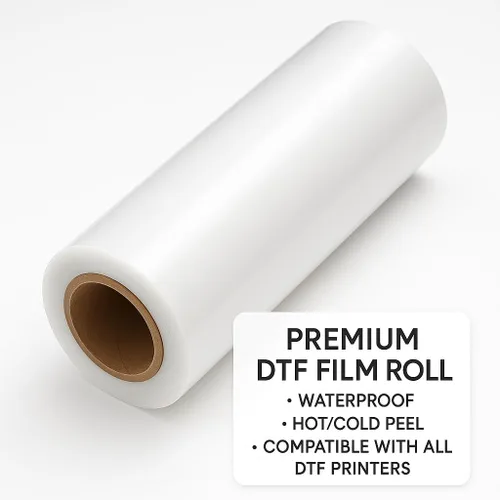 Miniatura 5 de Película de transferencia DTF de 24 pulgadas, pelado en caliente y frío, compatible con todas las impresoras DTF, sin grietas, impermeables