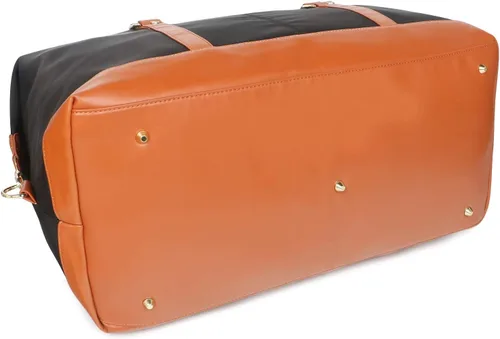 Miniatura 20 de Oflamn Bolsa de fin de semana para mujer, bolsa de lona para la noche, bolsa de viaje grande, bolsa de viaje con compartimento para zapatos, juego