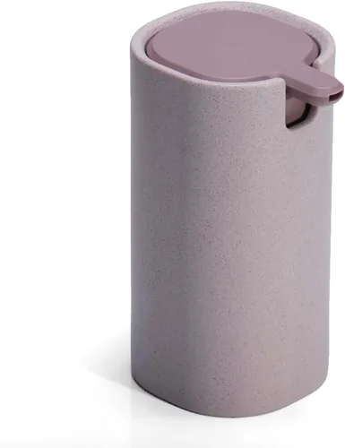 Miniatura 12 de LINE+ARC Moderno Dispensador de Jabón Fácil de Presionar (Ártico). Lindo Dispensador de Loción Líquida para Baño, Cocina y Fregadero en Mármol Azul