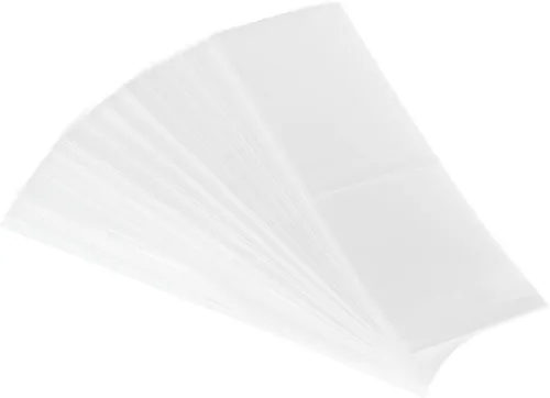 Miniatura 7 de PATIKIL Bandas retráctiles perforadas de 6.102 x 1.575 in, paquete de 400 bandas termocontraíbles de PVC para tapas de diámetro de 3.74 a 3.82