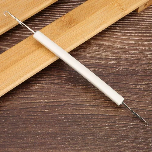 Miniatura 7 de ViaGasaFamido Sewing Machine Accessories, Knitting Machine Double-Ended Needle with Handle for Silver Reed LK360 LK150 LK100 SK860
