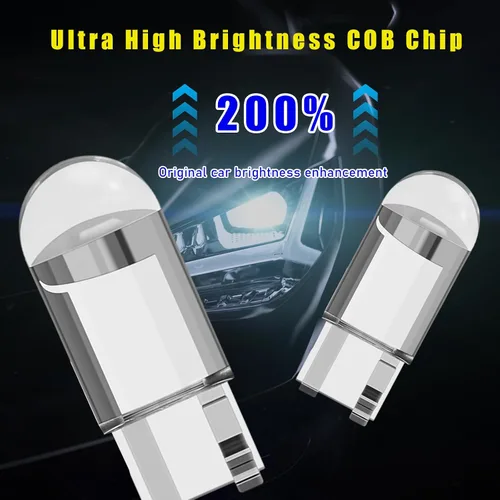 Miniatura 3 de Augeny 30 unidades de focos LED para coche 6000K, focos interiores ultra brillantes libres de errores de 12V para luz de domo, placa, mapa, puerta