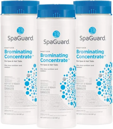 Miniatura 3 de SpaGuard Concentrado de Bromo para Spas y Jacuzzis, 14 oz, Desinfectante y Oxidante de Un Solo Paso, pH Neutro, Fácil de Usar, Gránulos de Bromo