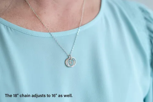Miniatura 2 de EFYTAL Regalos de baby shower, collar de plata de ley para embarazo, regalos para nuevas madres para mujeres, el mejor regalo para futuras madres