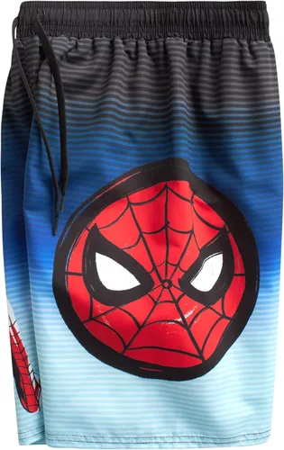 Miniatura 5 de Marvel Traje de baño para niños - Avengers Spiderman Capitán América Spidey y amigos UPF 50+ de secado rápido, pantalones cortos de natación