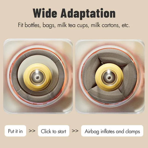 Miniatura 6 de Phanpy SmartSwirl - Calentador de botellas sin agua, patentado con bolsa de aire para protección de nutrientes, mezcla inteligente de doble