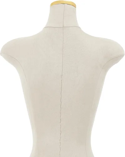 Miniatura 5 de Torso de maniquí femenino de talla grande con soporte, ajustable de 59 a 83 pulgadas, maniquí de cuerpo completo para tienda de ropa, tienda