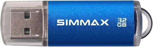Miniatura 6 de SIMMAX Paquete de 5 unidades flash USB 2.0 de 32 GB con indicador LED (azul verde, negro, rojo y morado)