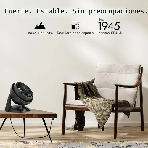 Miniatura 6 de Vornado 630 ventilador mediano de recirculación del aire.