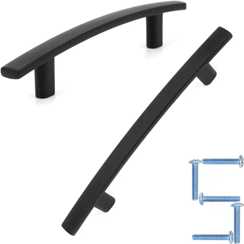 Miniatura 12 de KOOFIZO Paquete de 20 tiradores de bronce aceitado de 3 pulgadas para gabinetes de cocina, manijas de bronce frotado para gabinetes de cocina