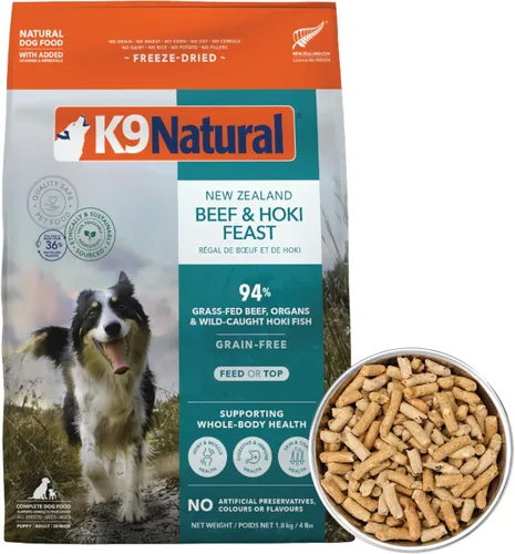 Miniatura 27 de K9 Natural - Alimento liofilizado para perros sin granos - Cordero, 4 libras